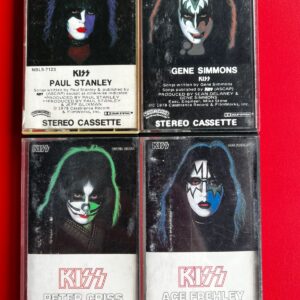 Kiss Lot - Gene + Paul + Peter + Ace - k7 USA