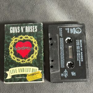 Guns n Roses - Live and Let Die - k7 Single uk