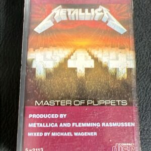 Metallica - Master of Puppets - k7 TailĂąndia