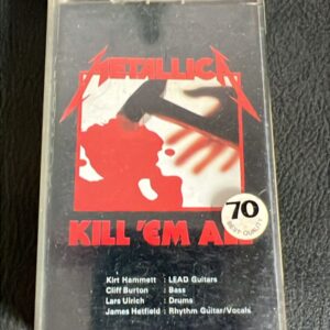 Metallica - Kill 'Em All - k7 Tailândia