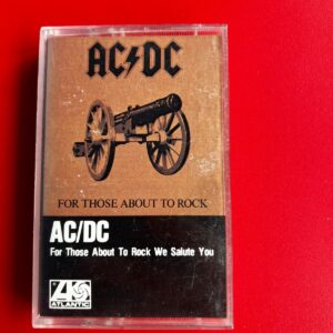 Ac Dc - For Those About to Rock - k7 Canadá