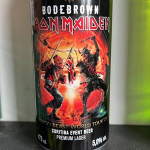 Cerveja Iron Maiden Legacy of Beast World Tour 22 - Premium Lager - 5.0% álcool 473ml