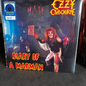 Ozzy Osbourne - Diary of A Madman - Vinil Blue Swirl Lacrado Walmart