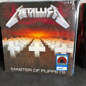 Metallica - Master of Puppets - Battery Brick Vinil Walmart Lacrado